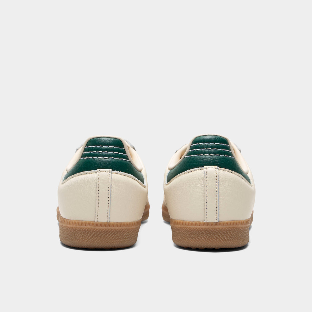 adidas Samba OG Crème / Vert Universitaire - Gomme4