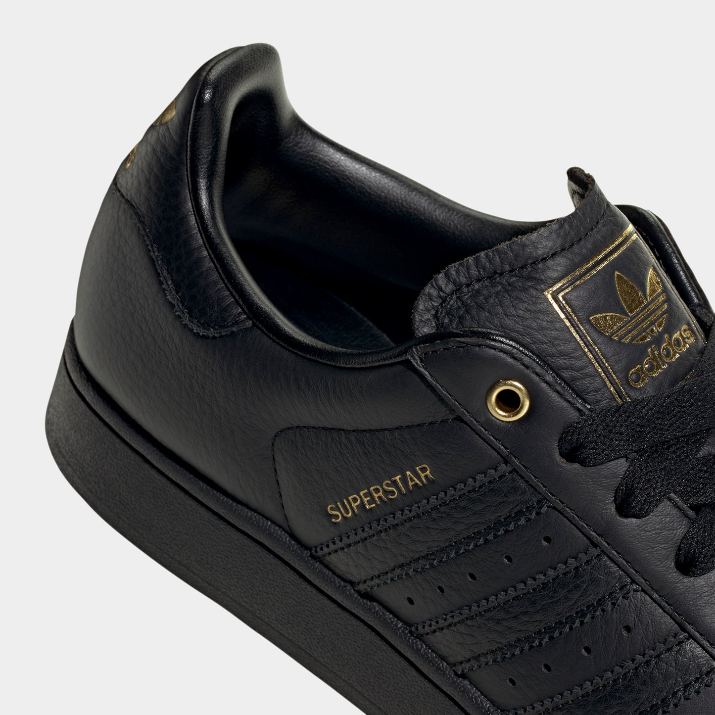 adidas Superstar II / Noir - Or Métallique