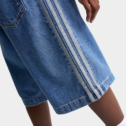 adidas Juniors' Denim Shorts / Vintage Blue