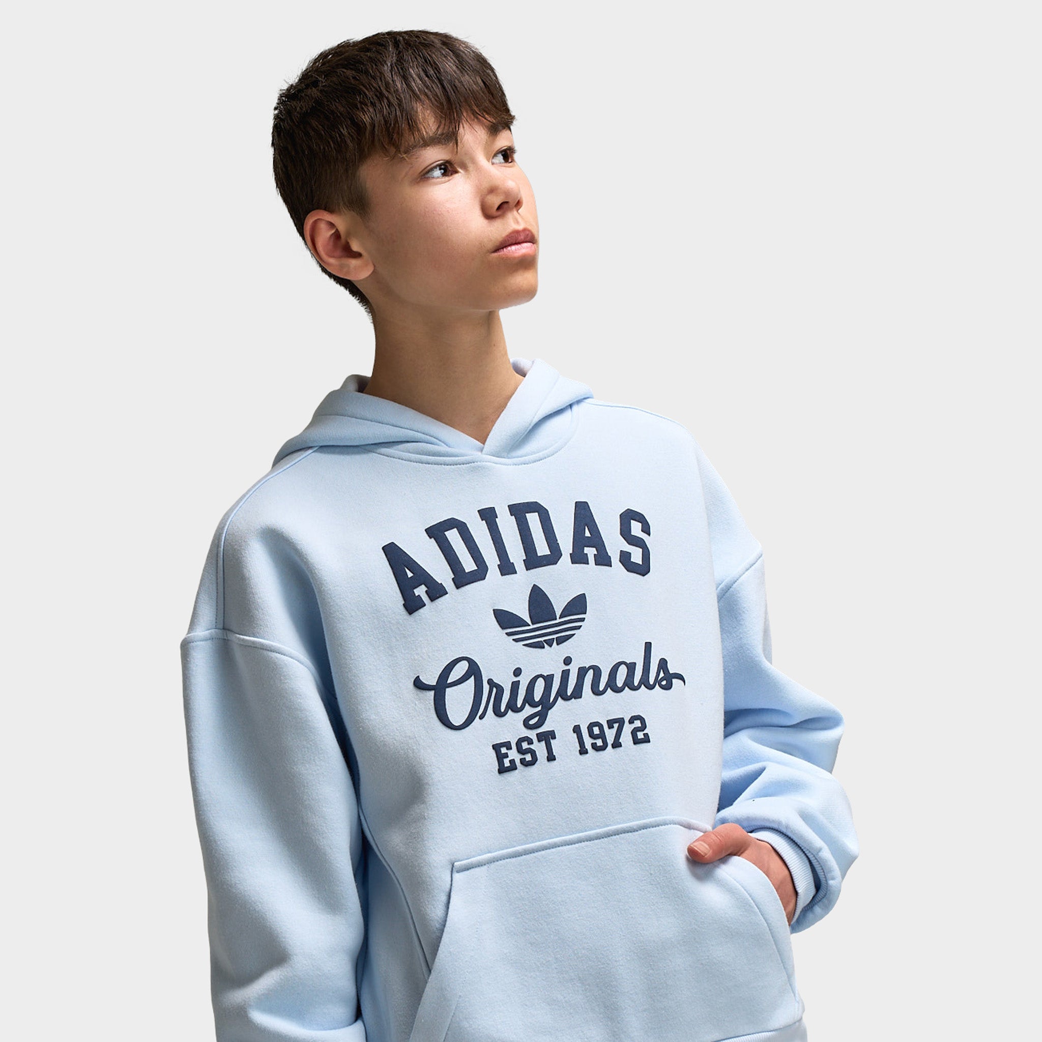 adidas Juniors' Varsity Fleece Hoodie / Crystal Sky – JD Sports