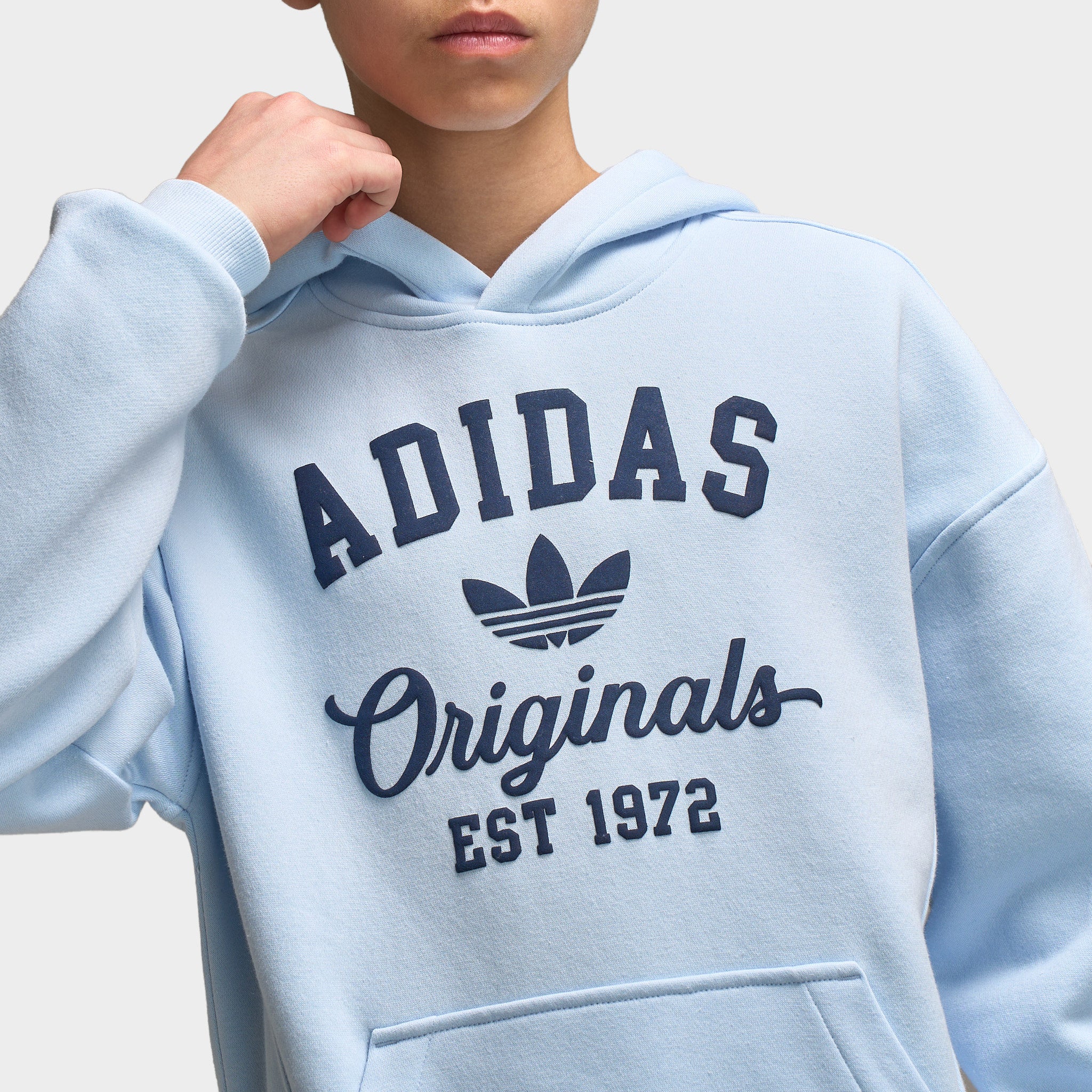 adidas Juniors' Varsity Fleece Hoodie / Crystal Sky – JD Sports