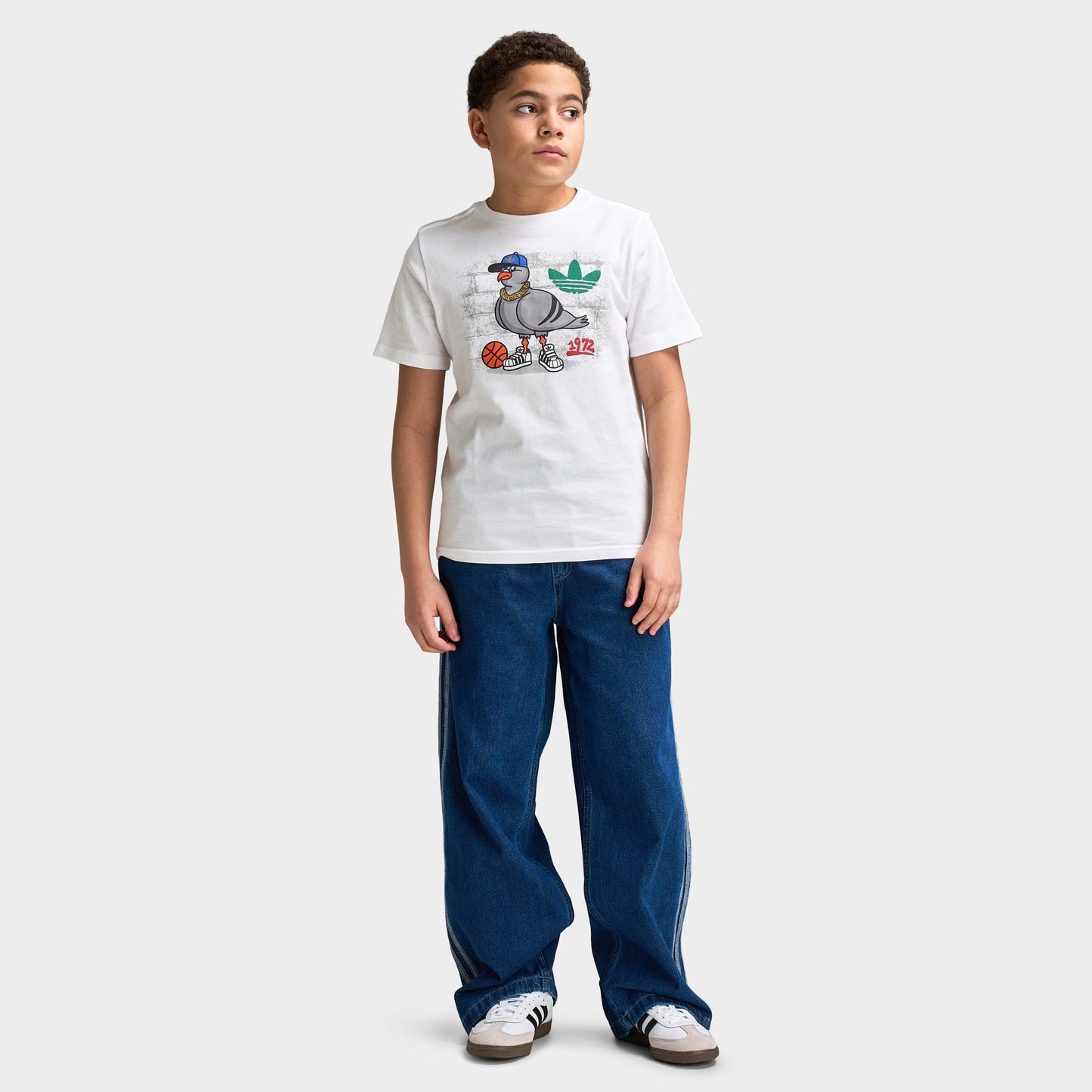 adidas Junior Sport T-shirt / Blanc