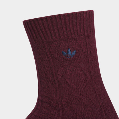 adidas Originals Cable Knit Crew Socks (3 Pack) / Multi