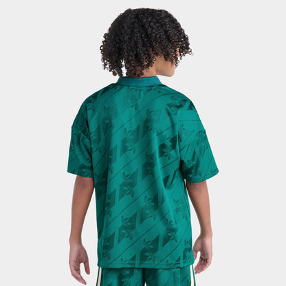 adidas Junior Boys' Monogram Jersey Top / Collegiate Green