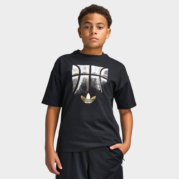 adidas Juniors' Layup Loose Fit T-Shirt / Black – JD Sports