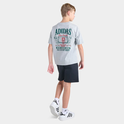 adidas Junior Backboard T-shirt Coupe Ample / Heather Moyen