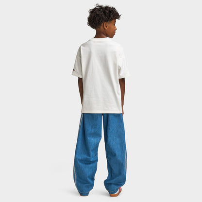 adidas Juniors Foodcart Coupe Ample T-shirt / Blanc Nuage