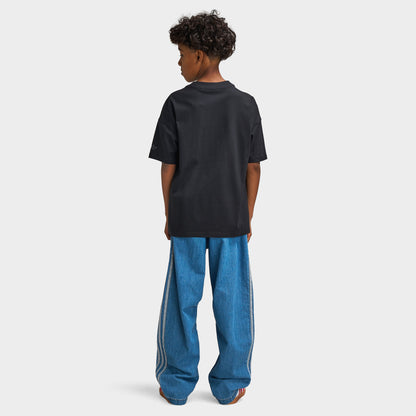 adidas Juniors Pizza T-shirt Coupe Ample / Noir