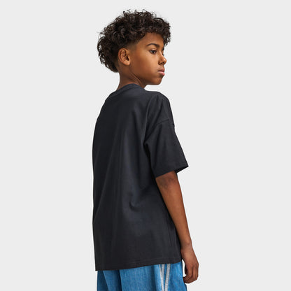 adidas Juniors Pizza T-shirt Coupe Ample / Noir