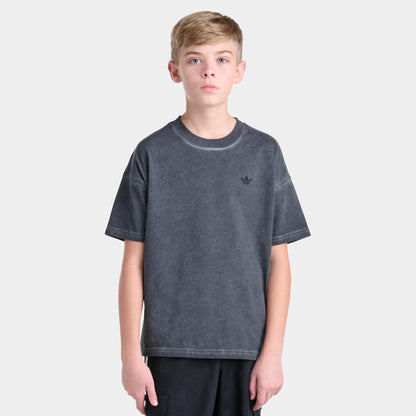 T-shirt ample délavé adidas junior / Noir