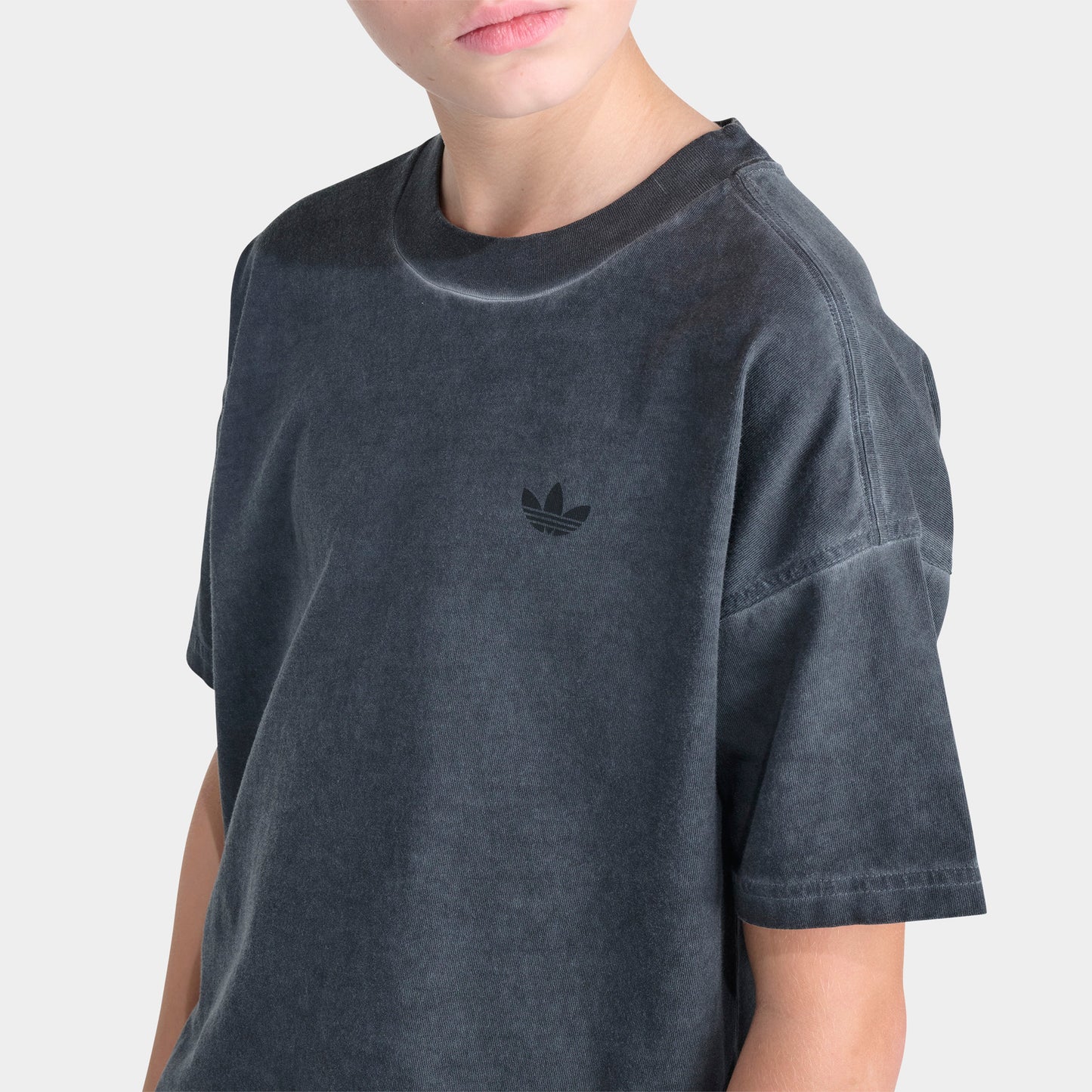 T-shirt ample délavé adidas junior / Noir