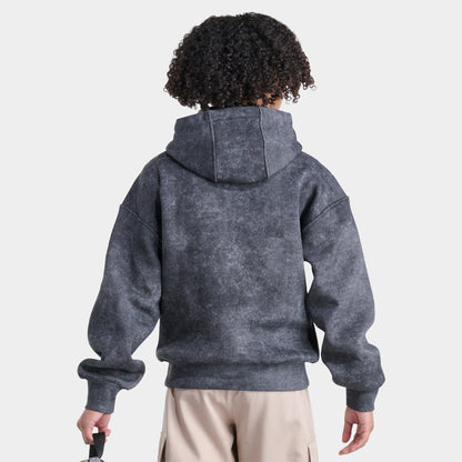 adidas Juniors' Trefoil Wash Hoodie / Carbon
