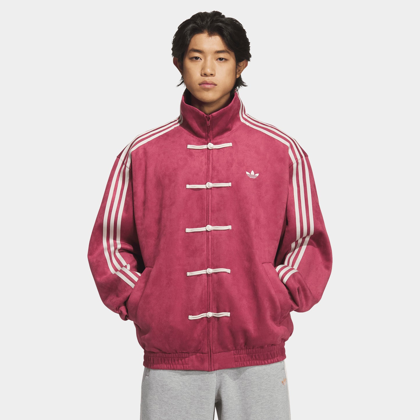 adidas Veste Tang pour le Nouvel An chinois pour femmes Doux / Bordeaux