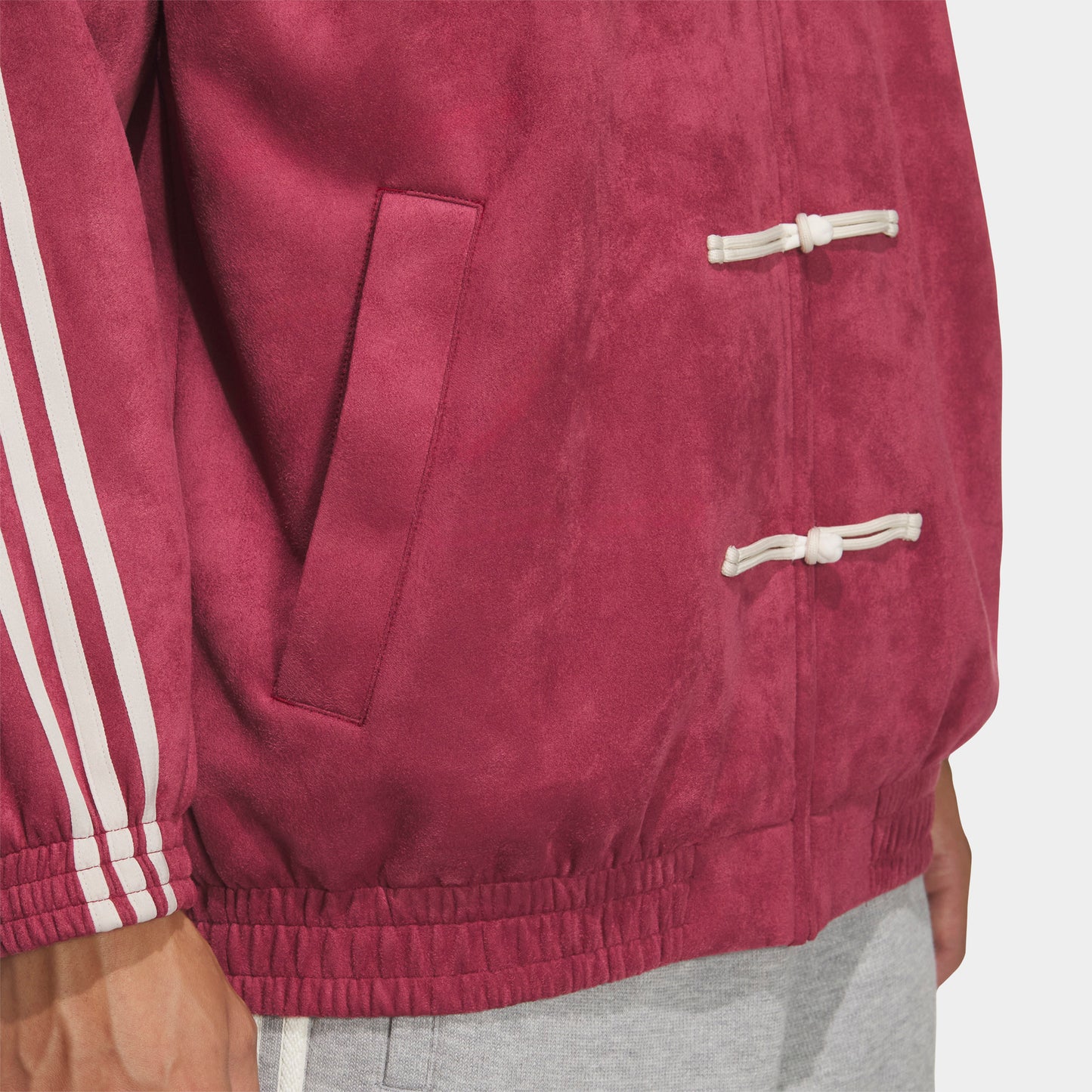 adidas Veste Tang pour le Nouvel An chinois pour femmes Doux / Bordeaux