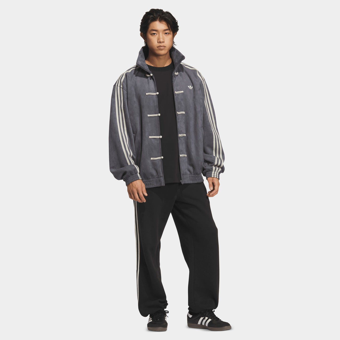 adidas Chinese New Year Tang Jacket Soft / Grey Six