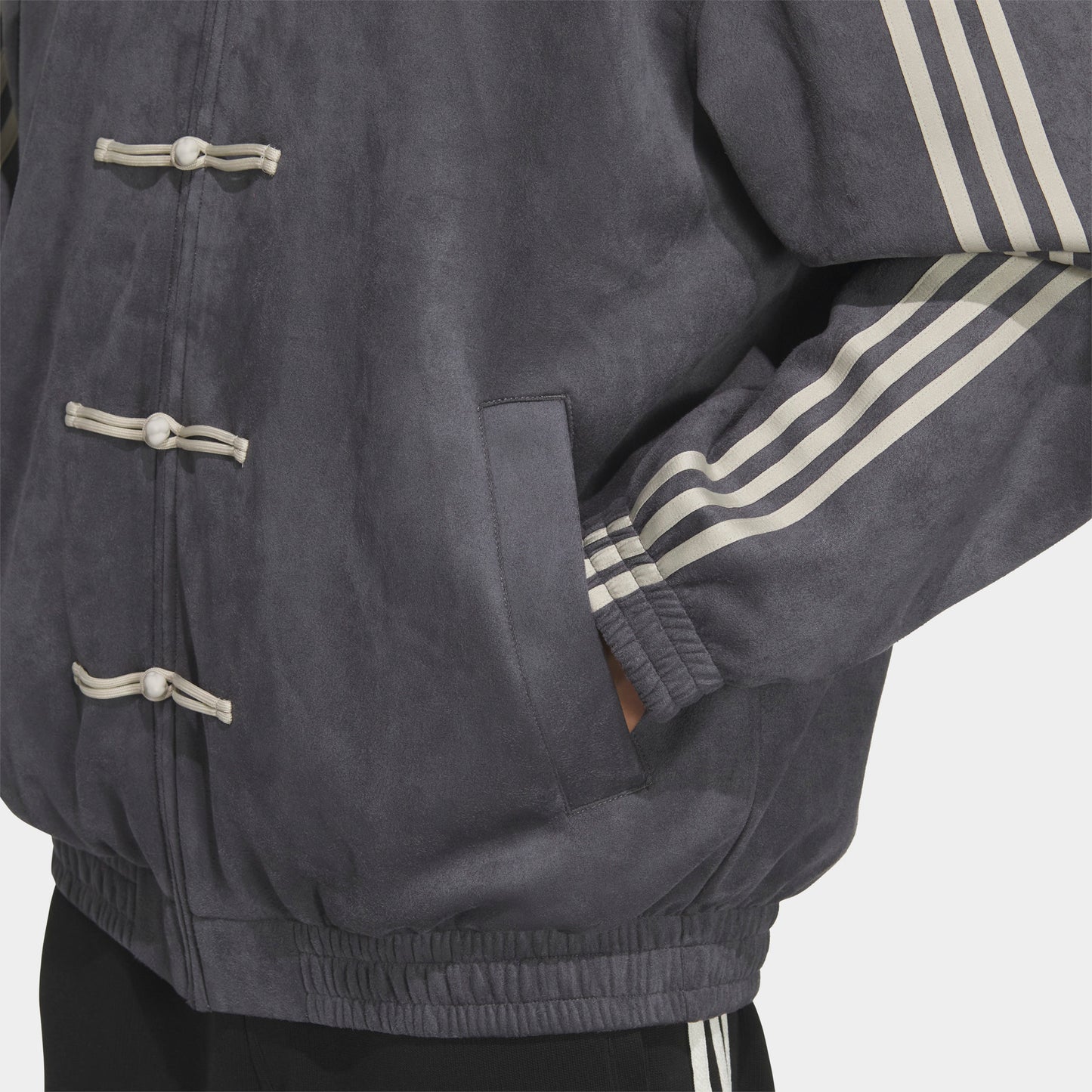 adidas Chinese New Year Tang Jacket Soft / Grey Six