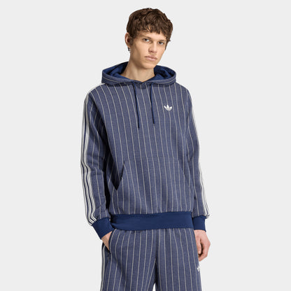 adidas Chandail à capuchon Rayures Épingles / Indigo