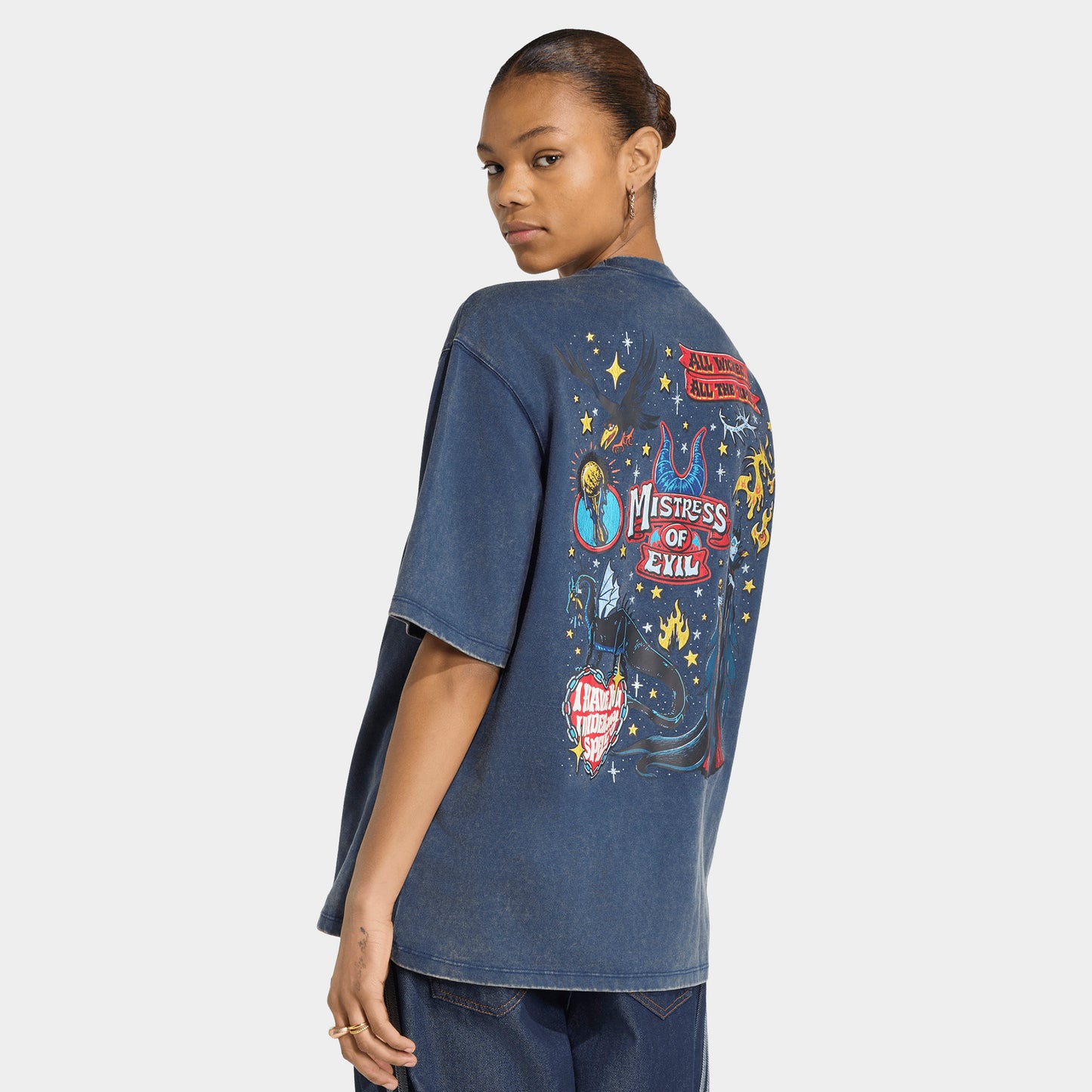 adidas Disney Villains T-shirt / Night Indigo