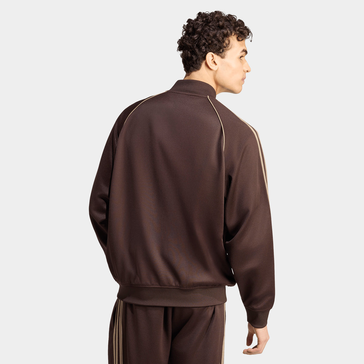 adidas SST Veste de survêtement ample Adicolor Classics / Café Aurora