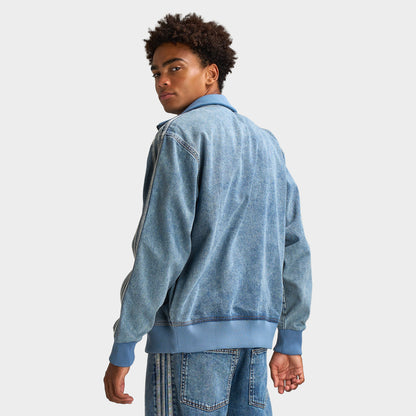 adidas Firebird Adicolor Track Top / Worn Blue Denim