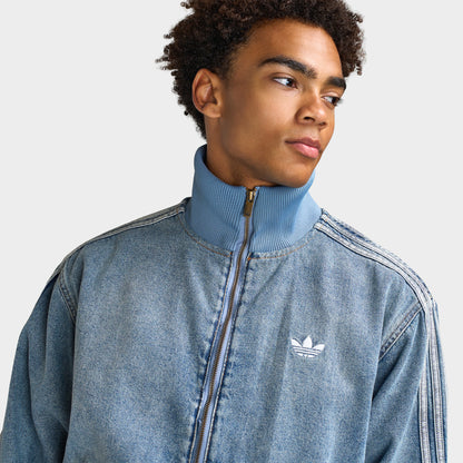 adidas Firebird Adicolor Track Top / Worn Blue Denim