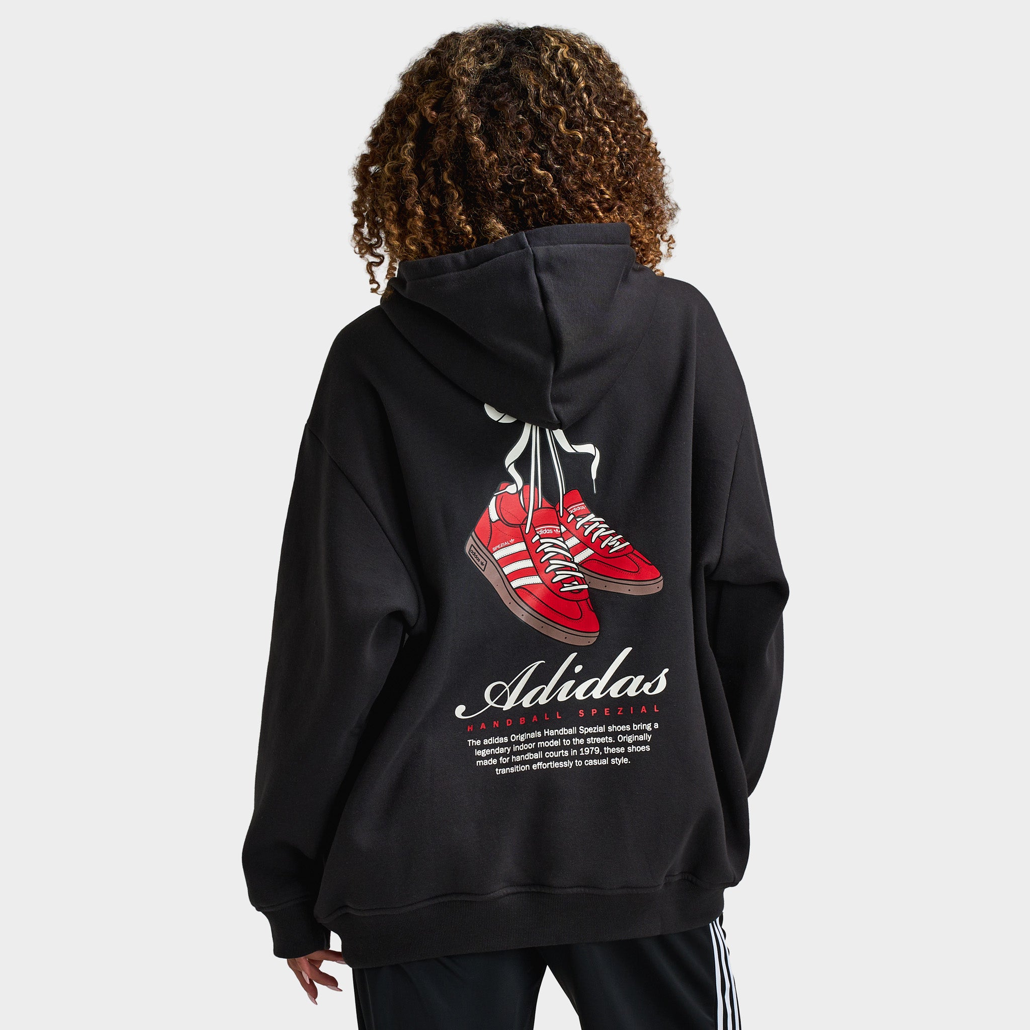 adidas Women's Footwear Bow Graphic Hoodie / Black – JD Sports