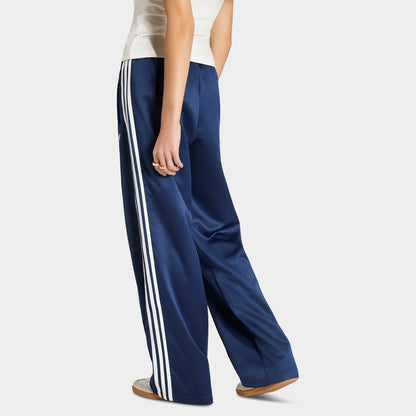 adidas Satin SST Loose Track Pants Night Indigo / White