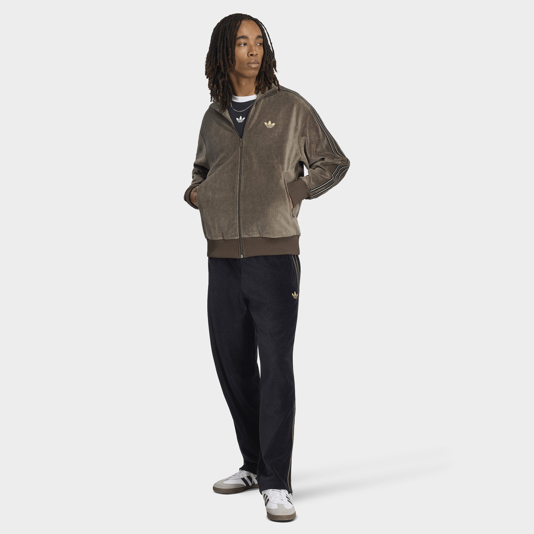 た*け様  FIREBIRD VELOUR TRACK TOP S adidas Firebird Velour Track Top / Branch – JD Sports