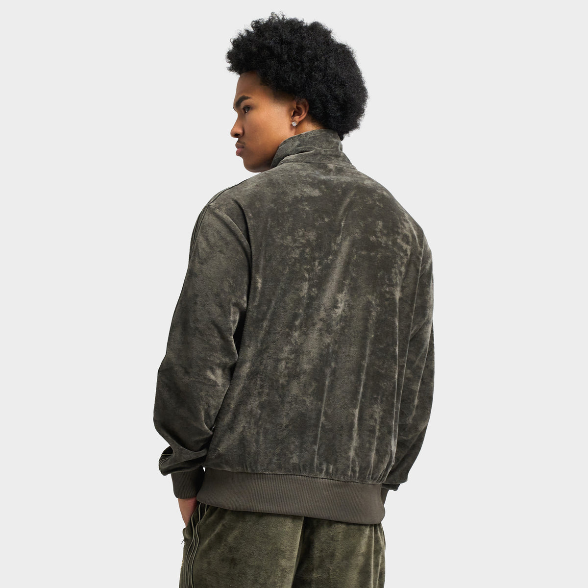 adidas Firebird Velour Track Top / Branch