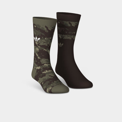 adidas Originals Camo Crew Socks (2-Pack) / Camo