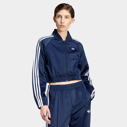 adidas Veste Satin SST Indigo / blanc