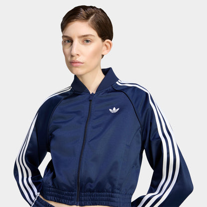 adidas Veste Satin SST Indigo / blanc