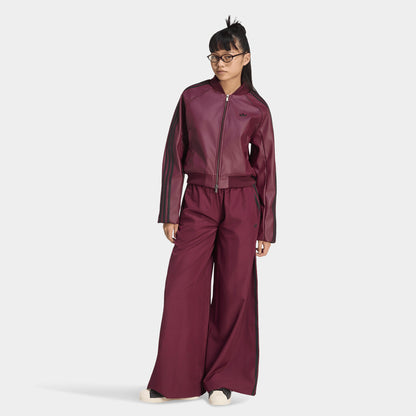 adidas Firebird Adilenium Track Pant Maroon / Black
