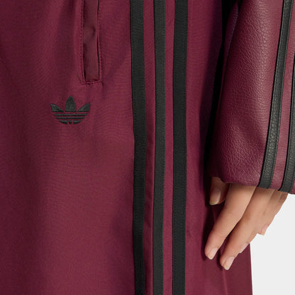 adidas Firebird Adilenium Track Pant Maroon / Black