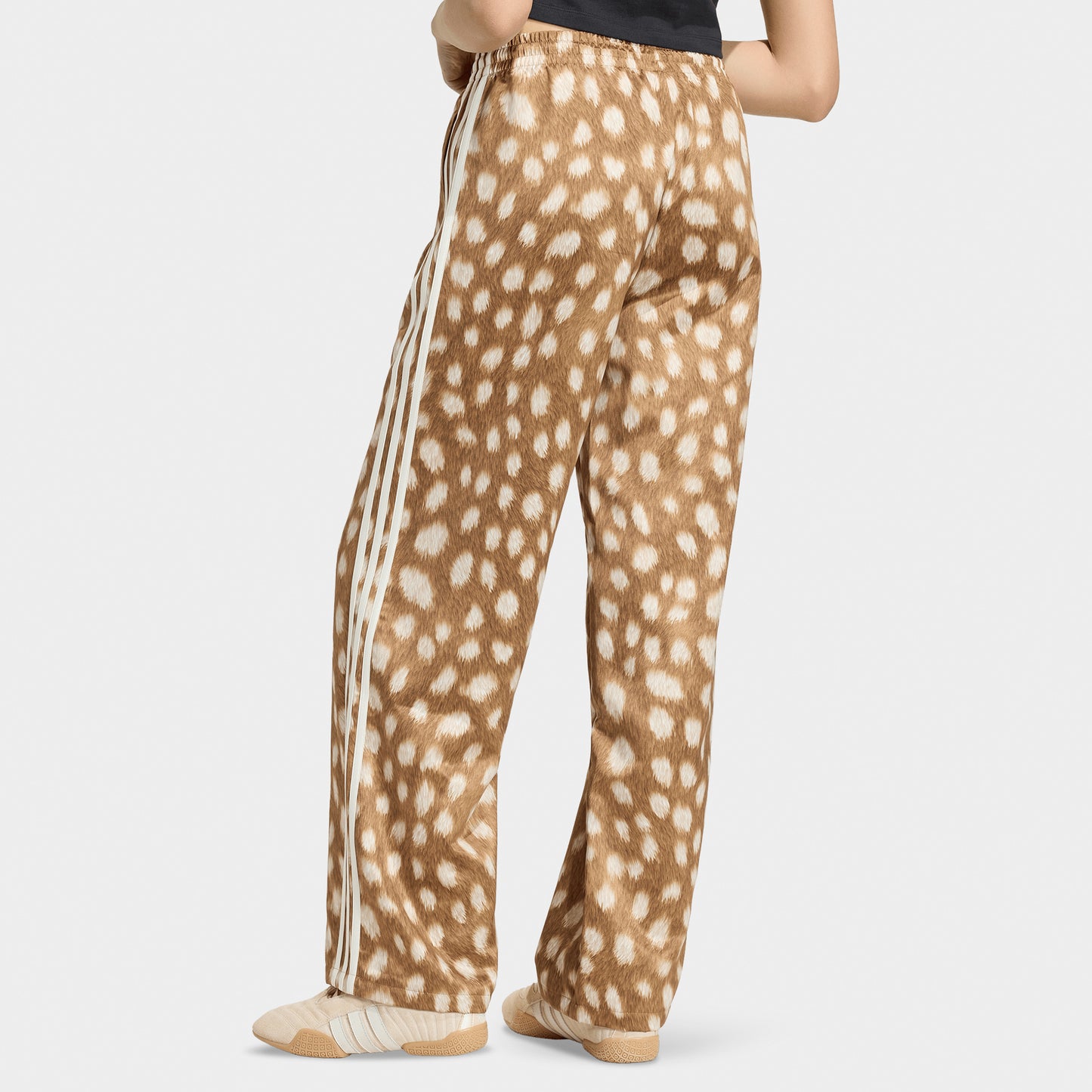 adidas pantalon de survêtement Firebird imprimé animal / brun désert