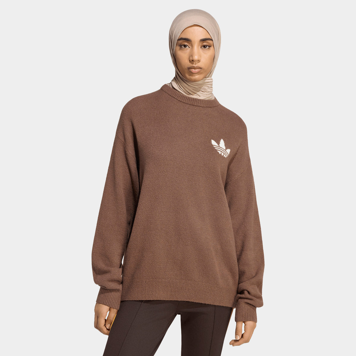 adidas Originals Athletic Department Knitted Sweater / Earth