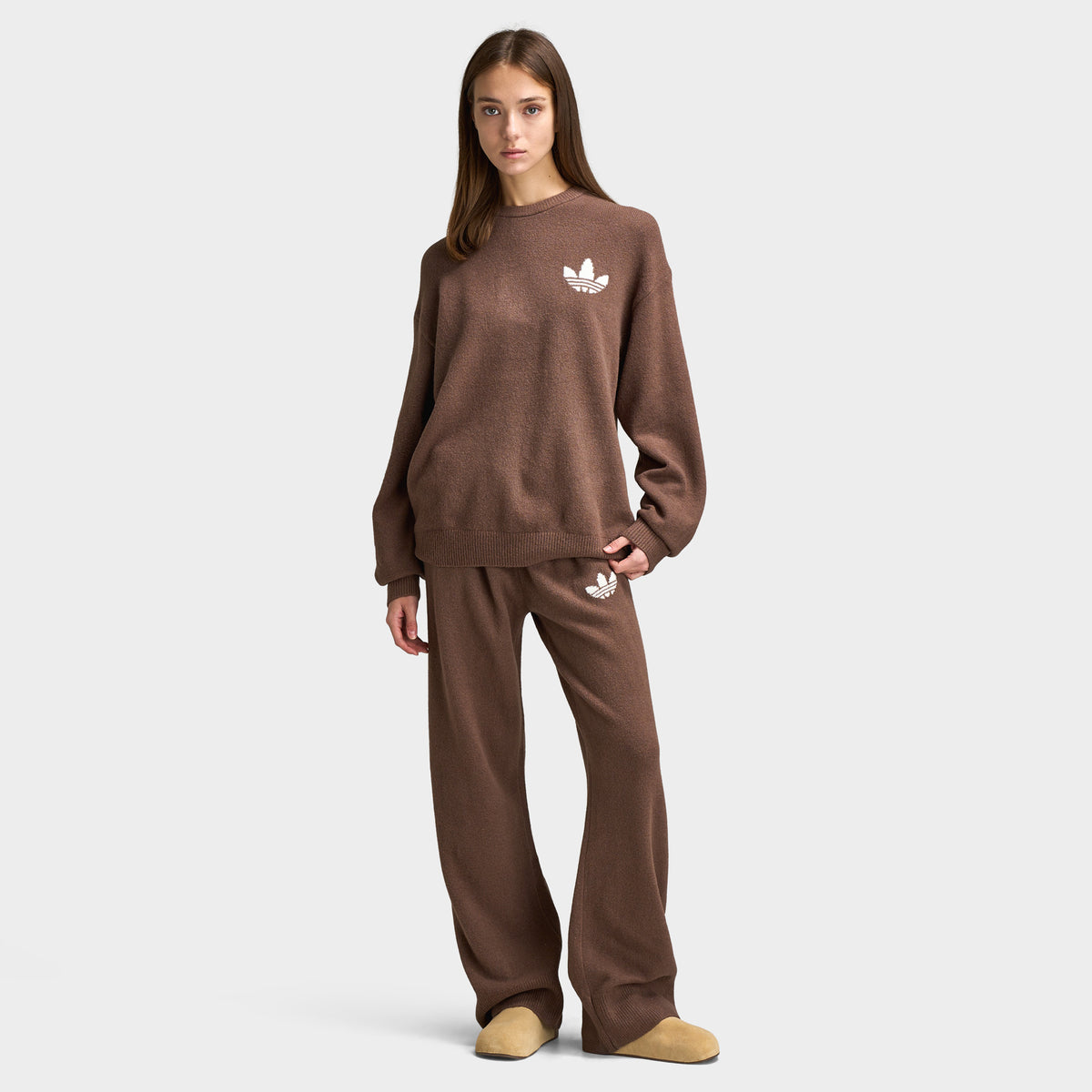 adidas Originals Athletic Department Chandail en maille / Terre
