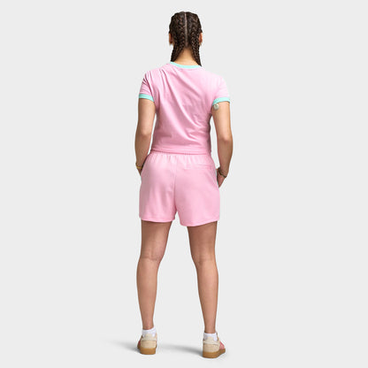 Adidas Women's Baby Tee Tru Pink / Clear Mint