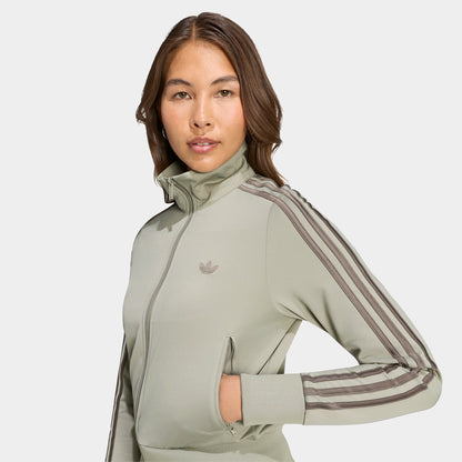 Adidas Firebird Classic Track Top / Silver-Pebble Branch
