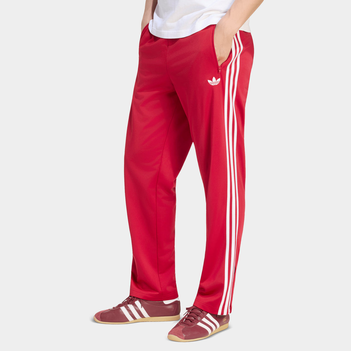 adidas Pantalon de survêtement Firebird / Rouge équipe gagnante