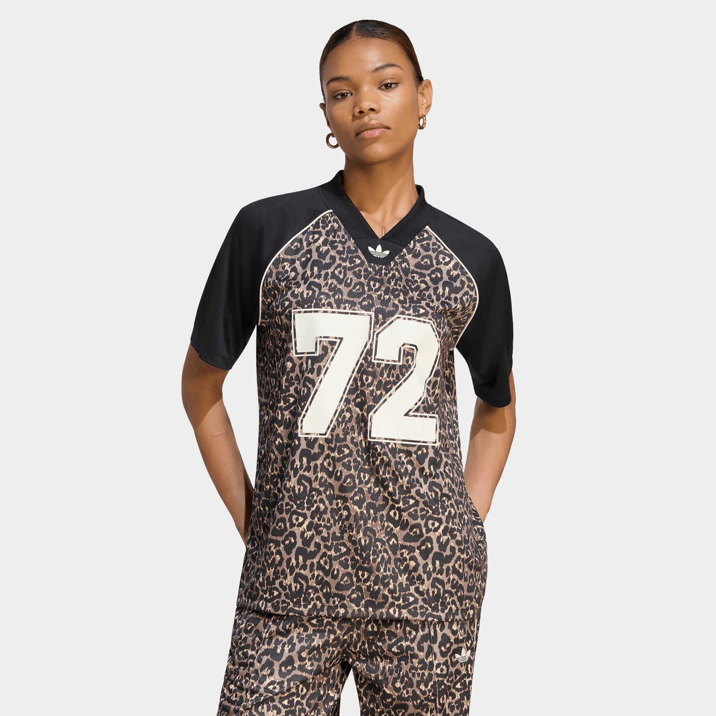 adidas Leo Varsity T-Shirt Multicolor / Black