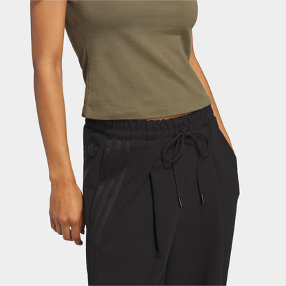 Adidas Essentials Pantalon Large Butter Soft Aura / Noir