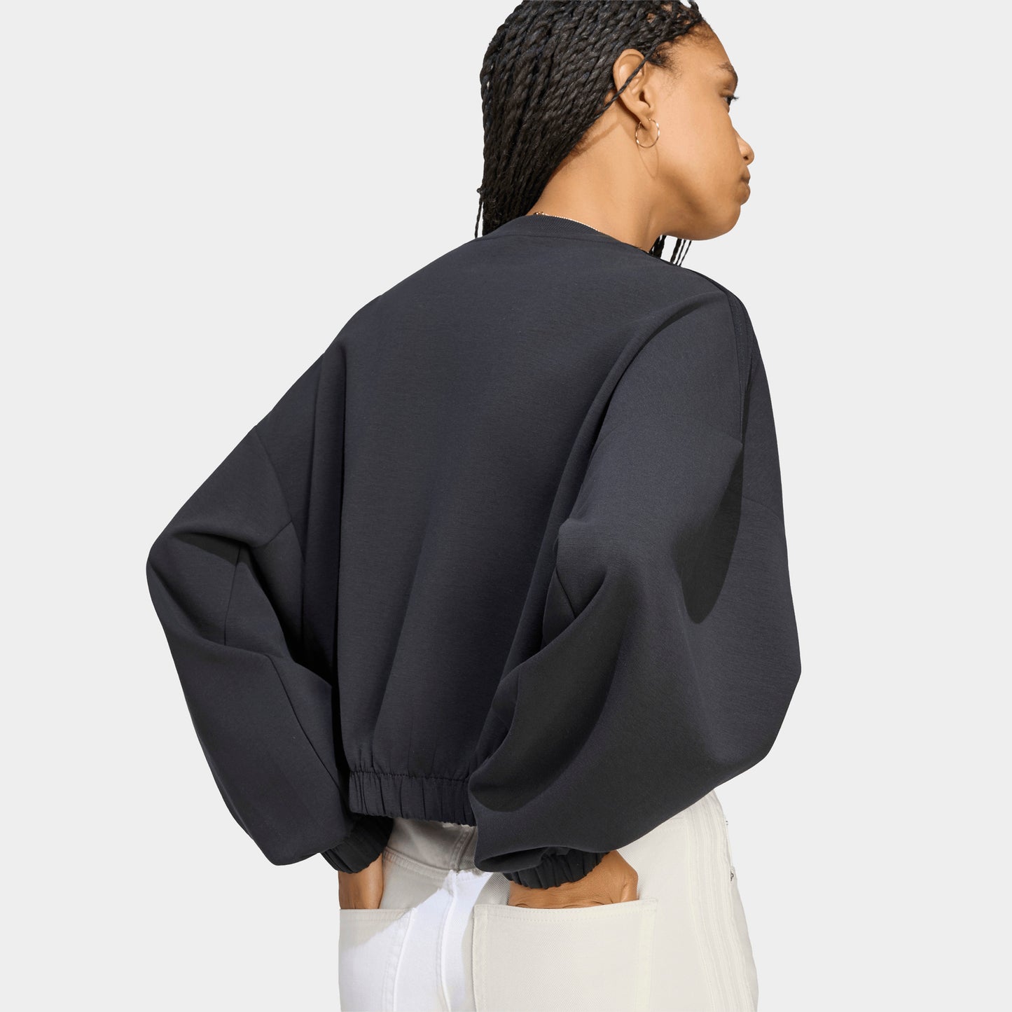 adidas Essentials Buttersoft Aura Crewneck / Black