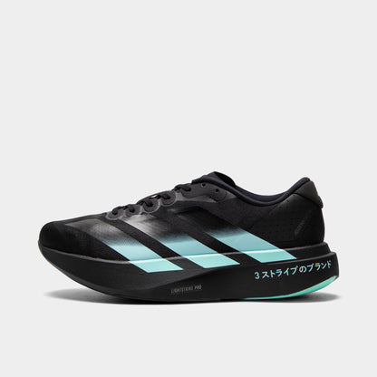 adidas Adizero EVO SL Noir / Aqua Clair - Fer Métallique