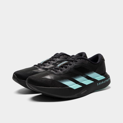 adidas Adizero EVO SL Noir / Aqua Clair - Fer Métallique