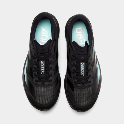 adidas Adizero EVO SL Noir / Aqua Clair - Fer Métallique