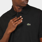 Lacoste Original L.12.12 Petit Piqu Cotton Polo Shirt Black