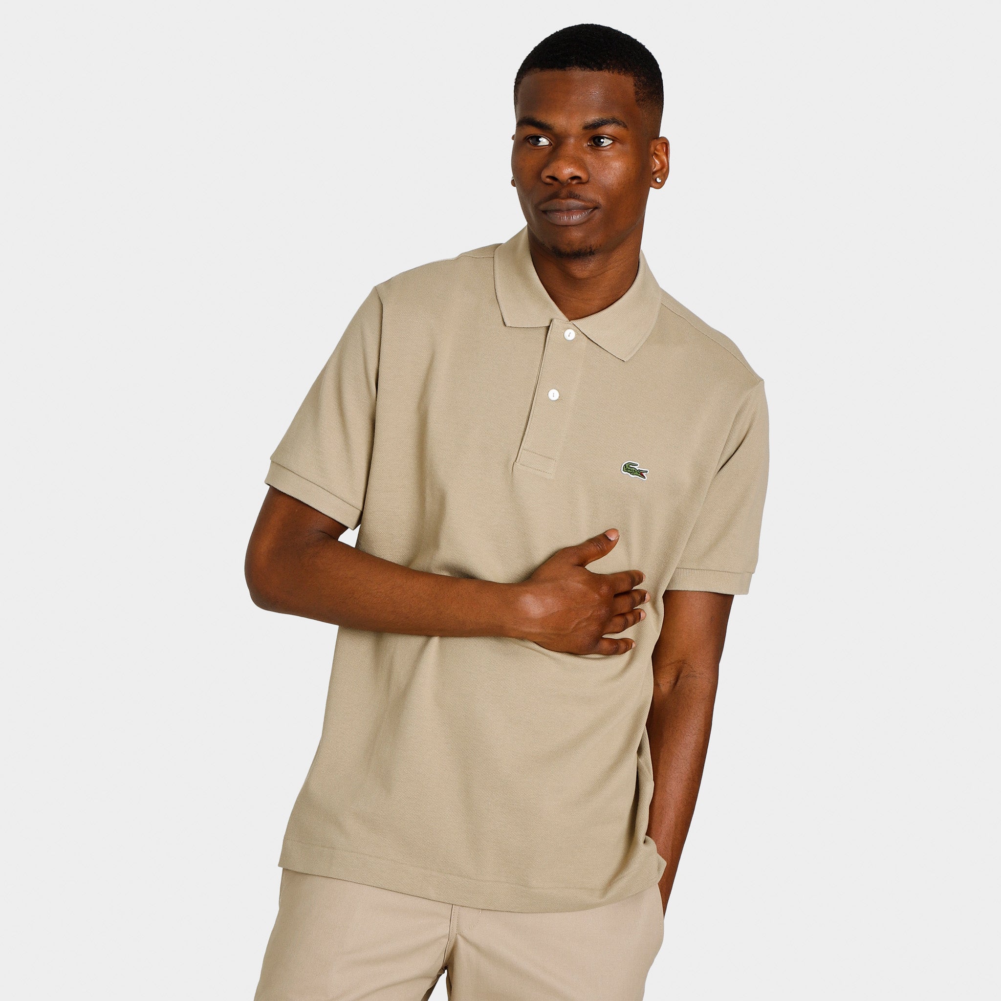 University gold lacoste shirt Clearance
