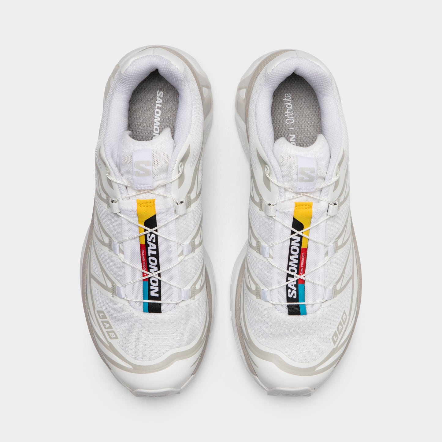 Salomon Femme XT-6 Blanc / Blanc - Lunar Rock
