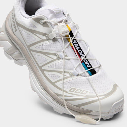 Salomon Femme XT-6 Blanc / Blanc - Lunar Rock
